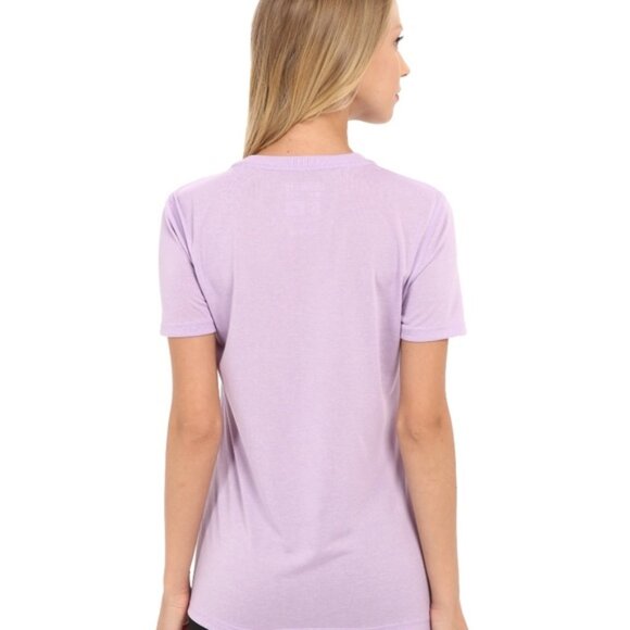 Adidas Ultimate V-neck Tee in Purple Glow size Small - Picture 2 of 6
